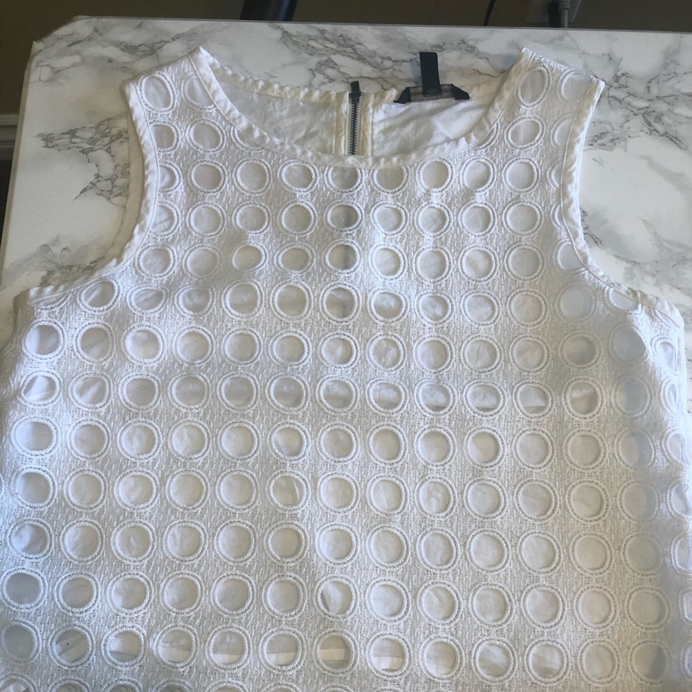 Banana Republic Eyelet tank